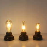 Hand Made Industrial battery operated Lamp