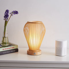 Portable Bamboo Table Lamp 01