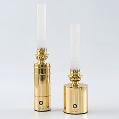 Brass LED Kerosene Lamp 01
