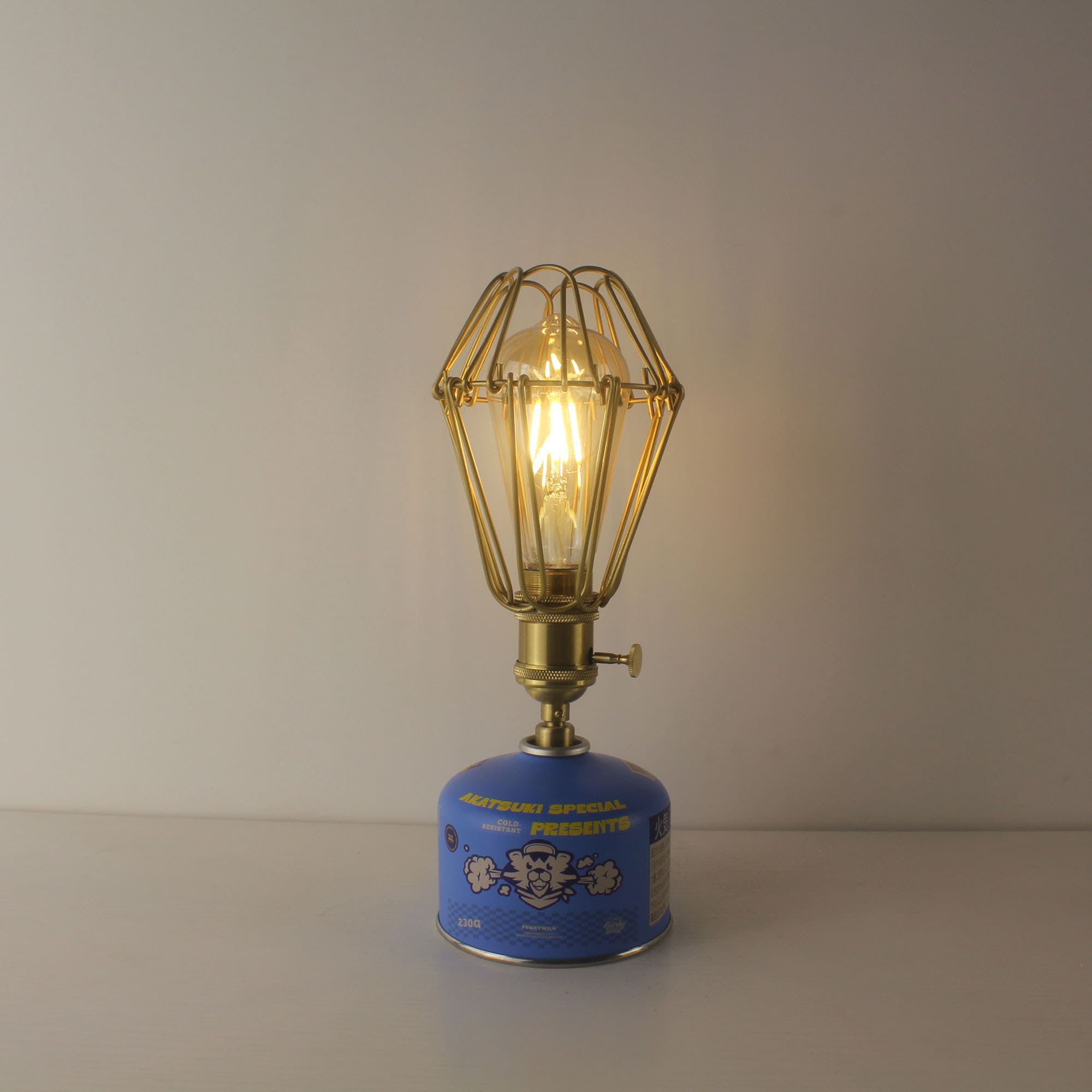 Handcrafted Alpine Canister Camp Lamp - Portable Outdoor Canister Lamp