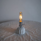 Cordless Ceramic Edison Bulb Table Lamp