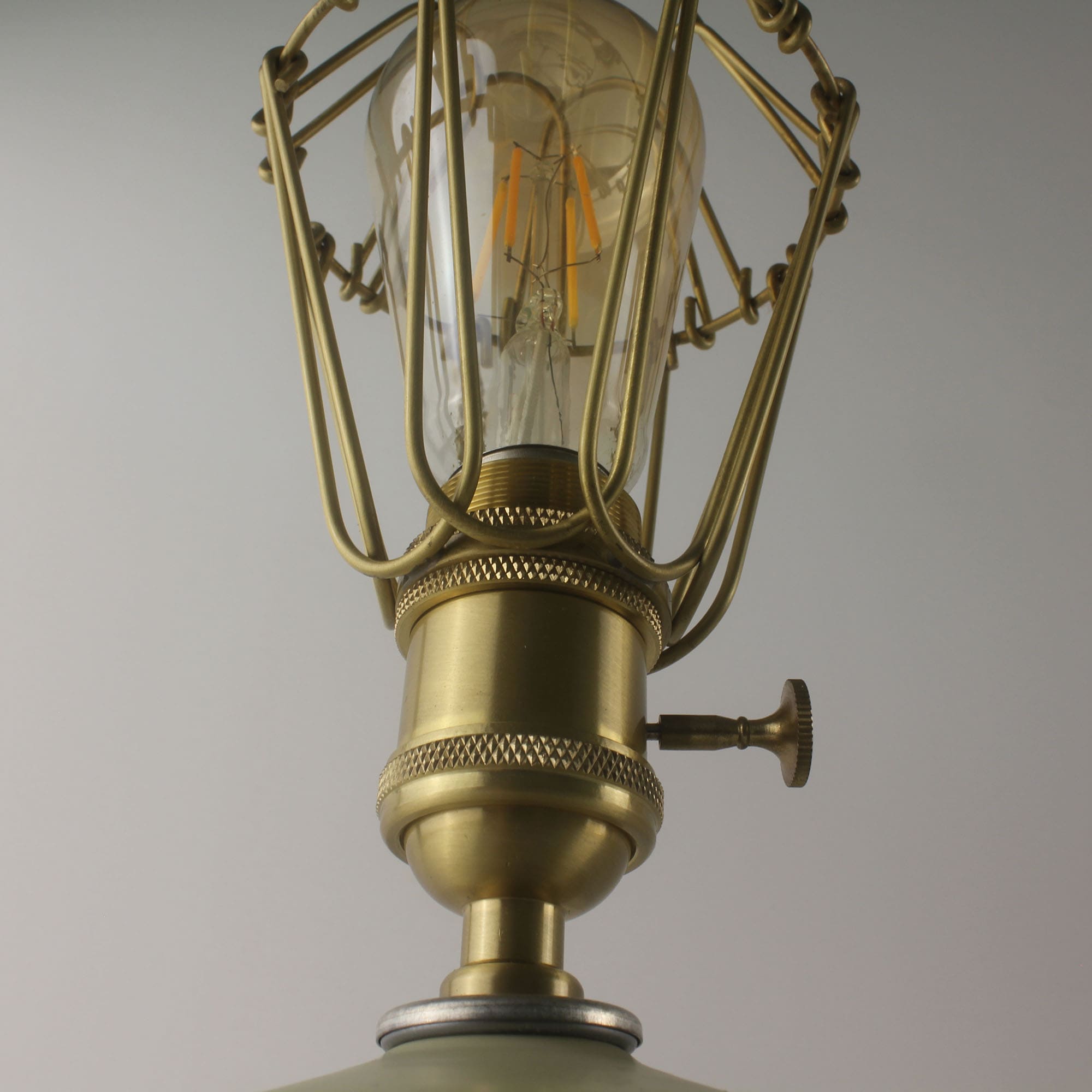 Handcrafted Alpine Canister Camp Lamp - Portable Outdoor Canister Lamp
