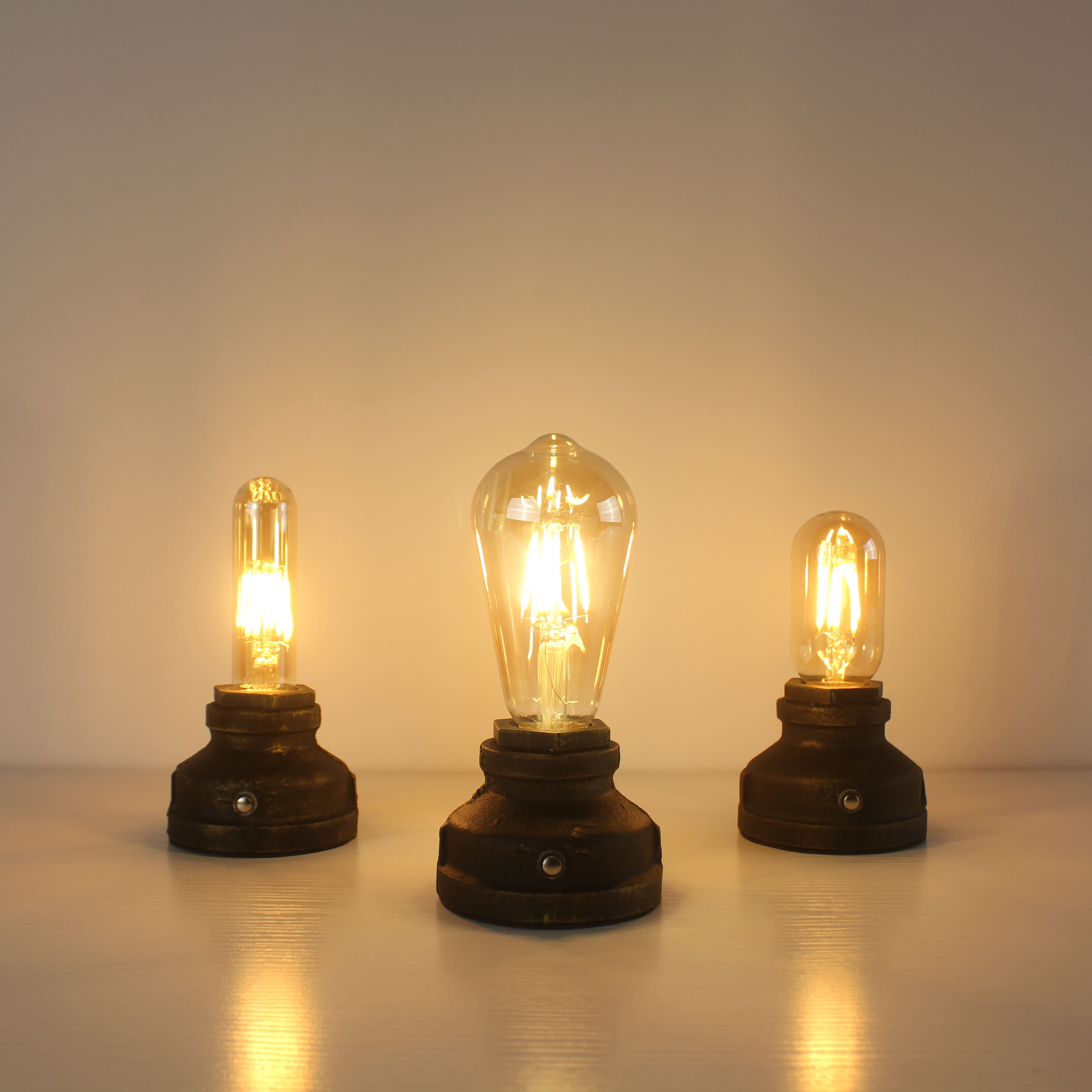 Metal Bed Side wireless Lamp