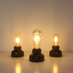 Metal Bed Side wireless Lamp
