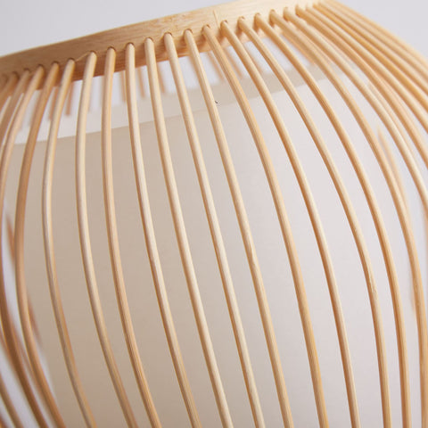 Portable Bamboo Lantern Detailed View