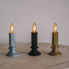 Sandstone rechargeable battery tea lights