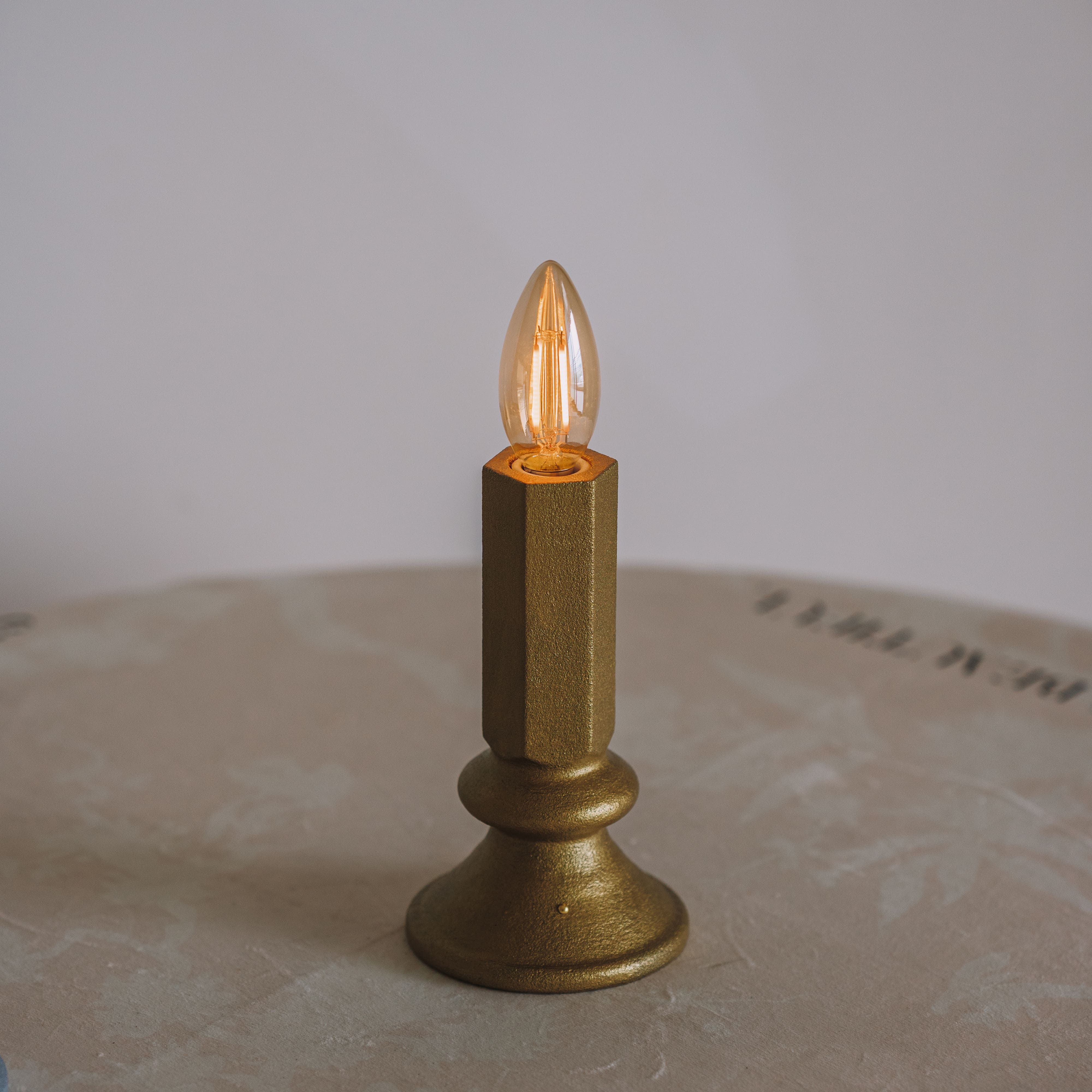 Sandstone rechargeable candle light