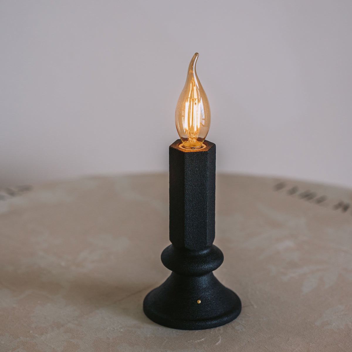 Sandstone rechargeable tea light candles