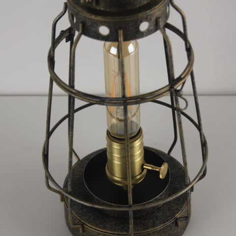 Metal Battery Operated LED Lantern