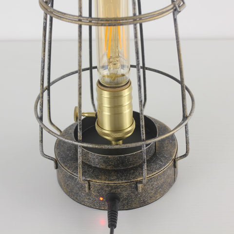 Metal Battery Operated LED Lantern