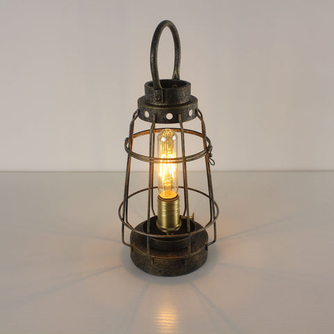 Metal Battery Operated LED Lantern