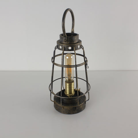 Metal Battery Operated LED Lantern