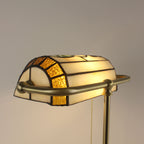 battery operated tiffany bankers lamp for tables grape lampshade
