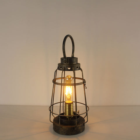Metal Battery Operated LED Lantern