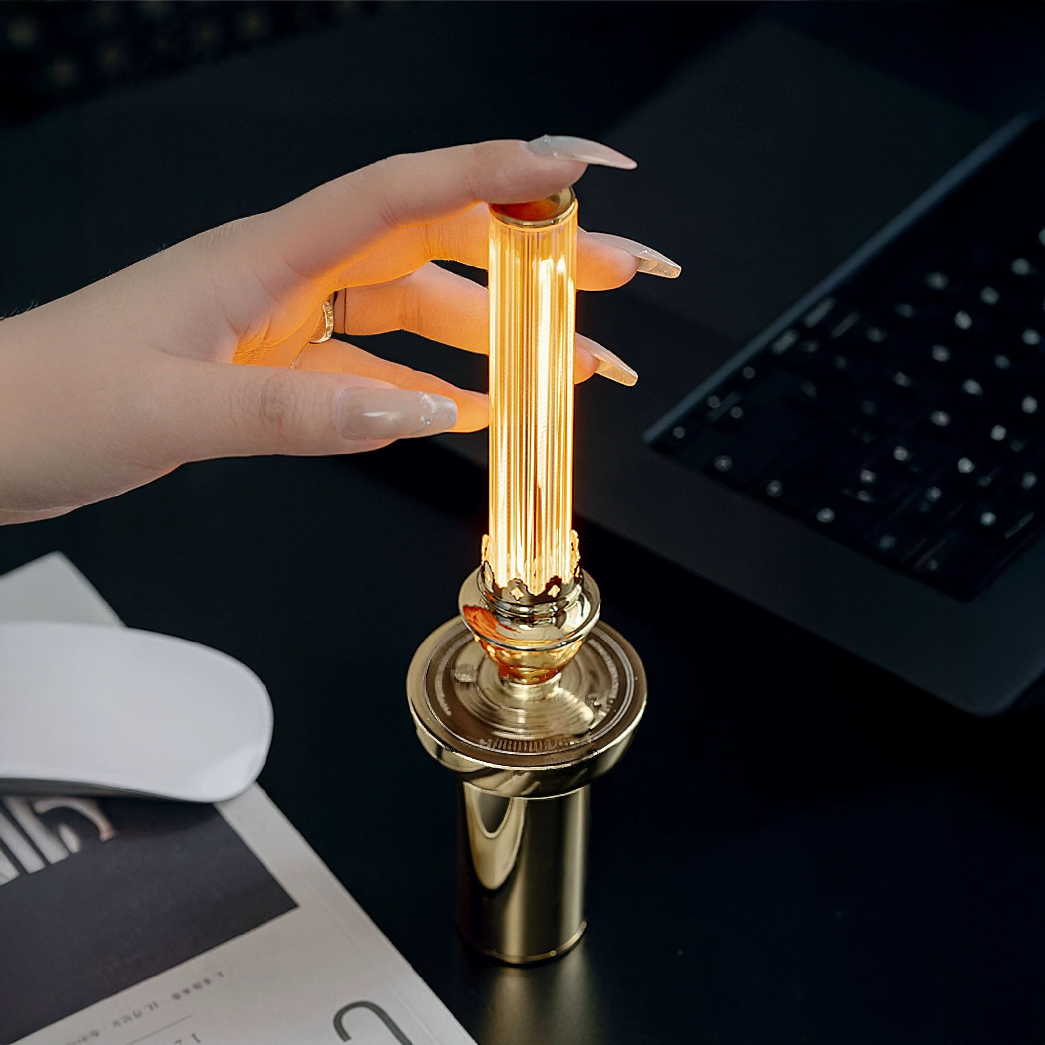 battery operated oil lamps