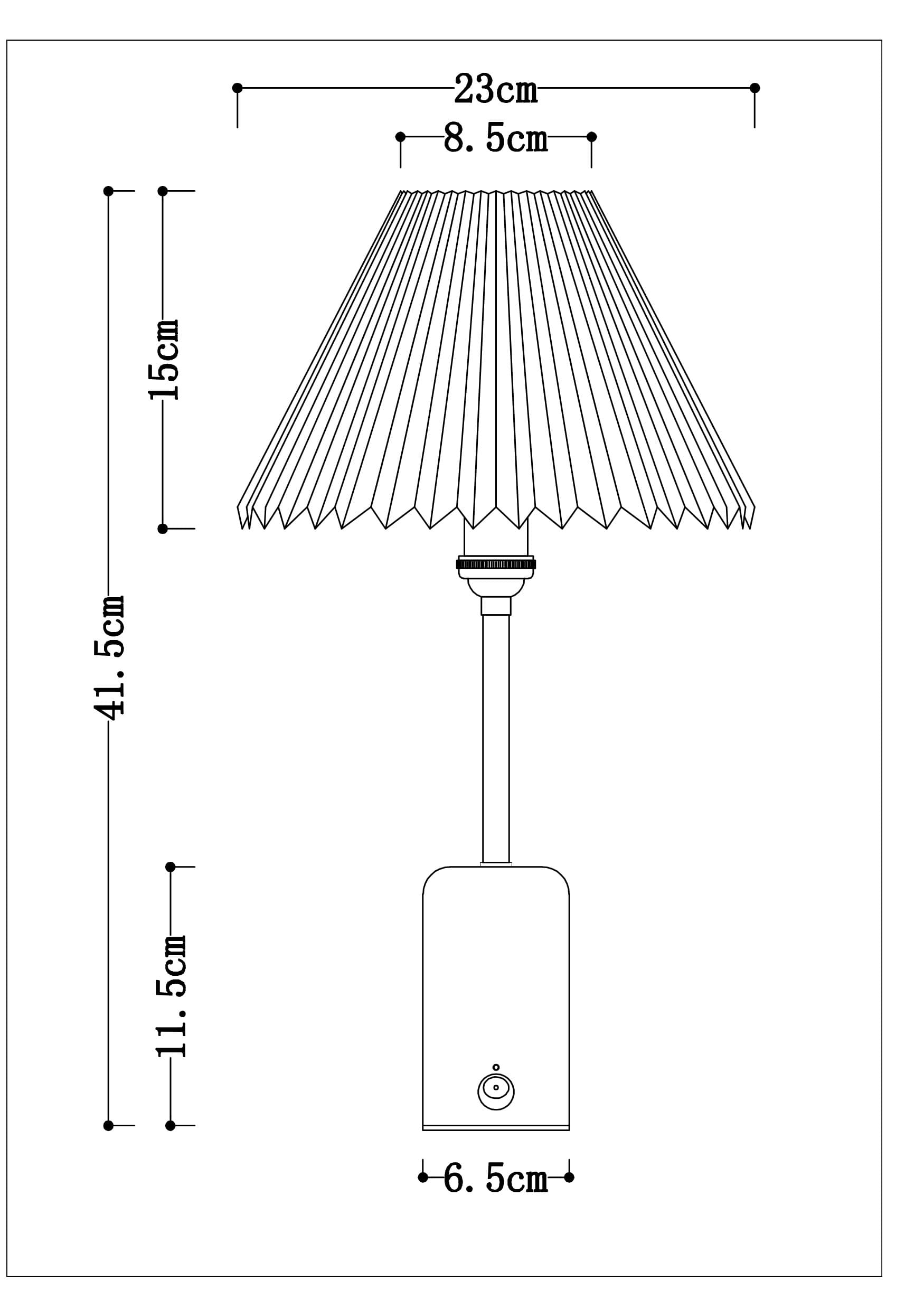 brass table lamp details