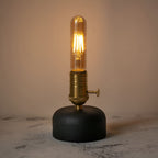 cement edison bulb cordless table lamp t125