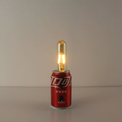coca cola can lamp