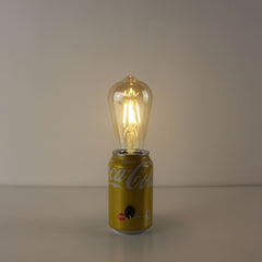 coca cola retro bar lamp