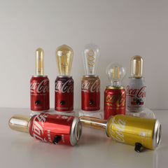 coca cola can lamp