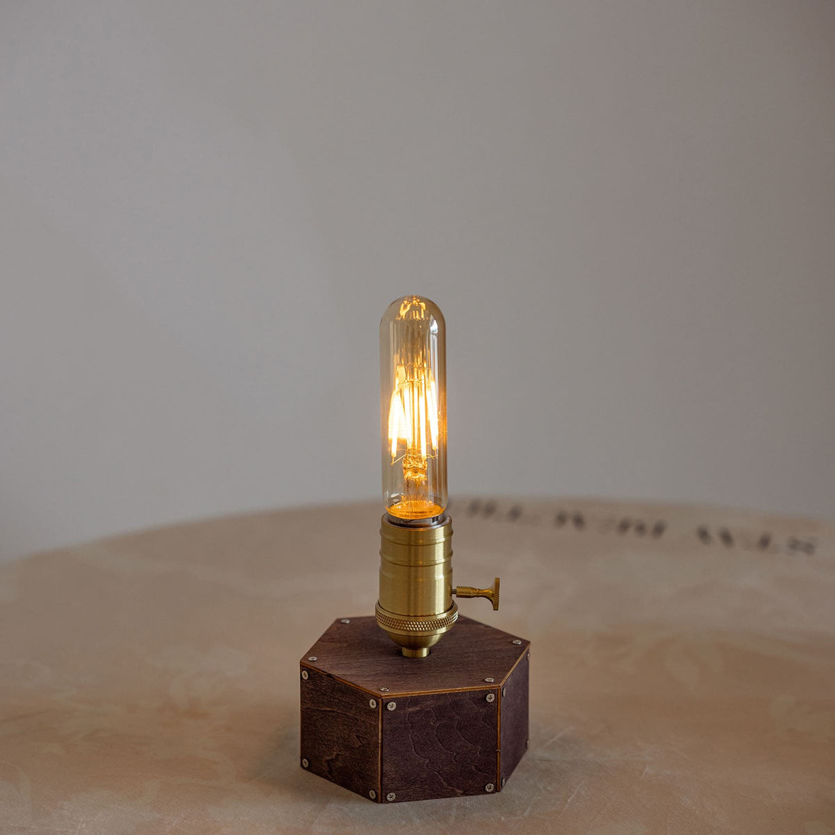 cordless edison bulb table lamp