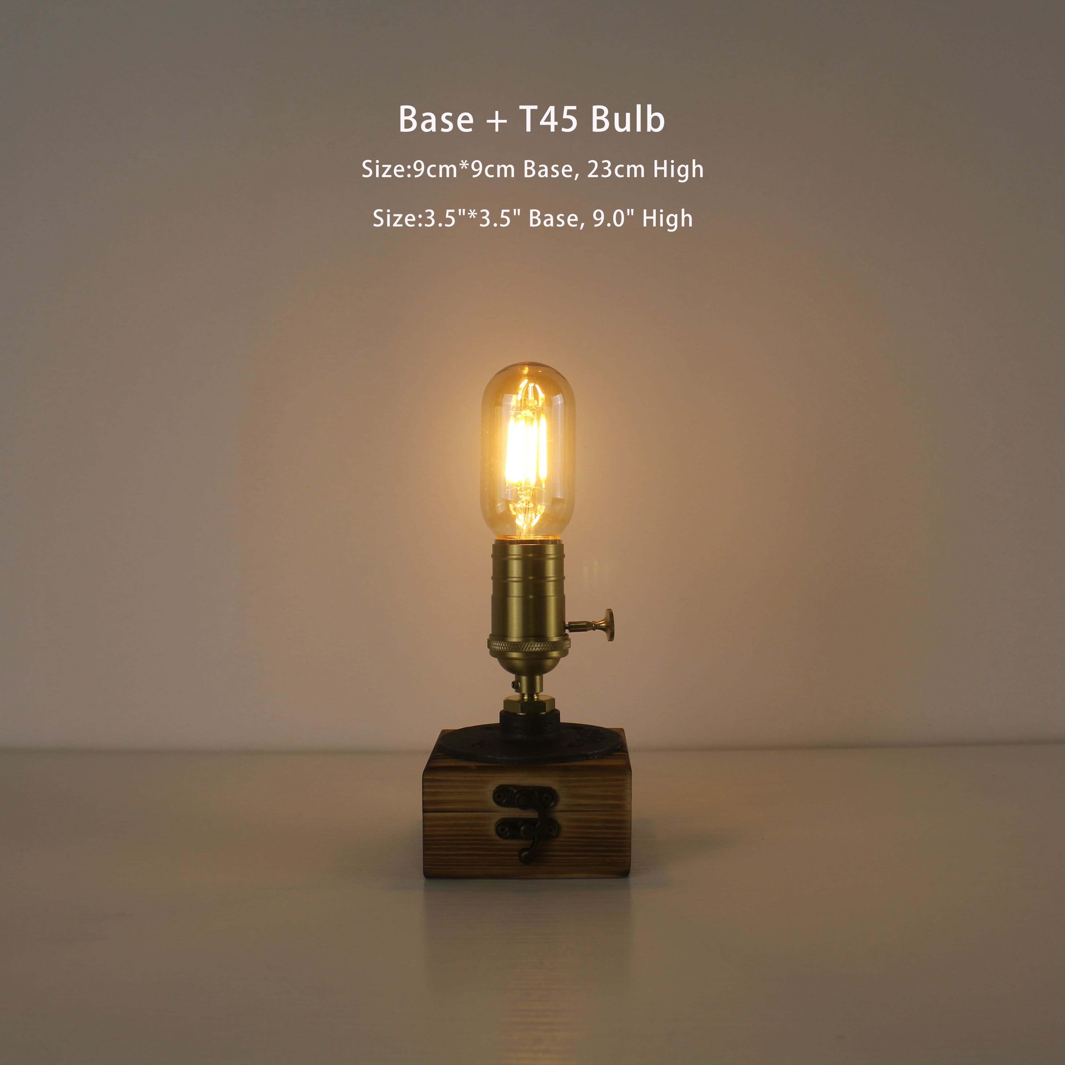 cordless edison lamp T45 bulb