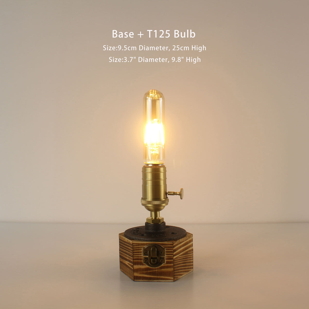 farmhouse battery operated lamp t125 bulb