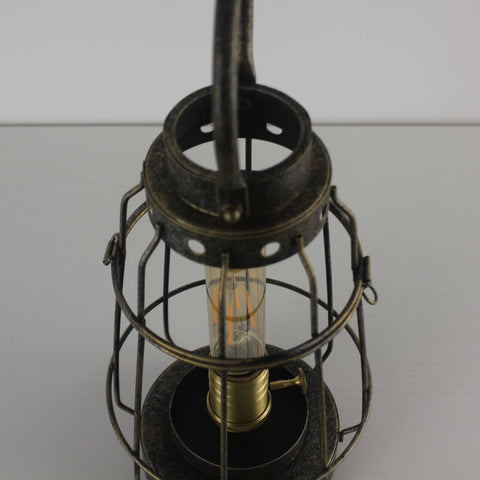 Metal Battery Operated LED Lantern