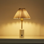gray lampshade battery operated bedside lamps