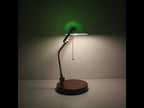 Cordless Bankers Lamp - Battery Operated Library Lights