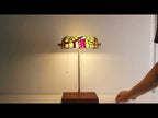 Battery Operated Tiffany Bankers Lamp