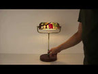 Battery Operated Tiffany Style Office Desk Lamps