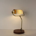 recharge tiffany bankers lamp SideAngle