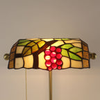 recharge tiffany bankers lamp grape lampshade
