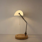 rechargeable banker table lamp