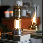 rechargeable battery operated led oil lamps lantern 04