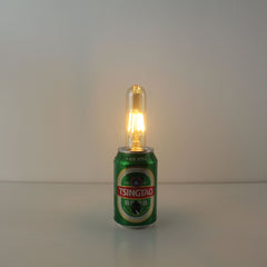 vintage beer lamp
