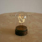 Wooden Light Up Cat