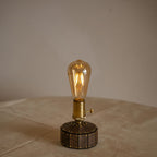 wooden restaurant table lamps cordless
