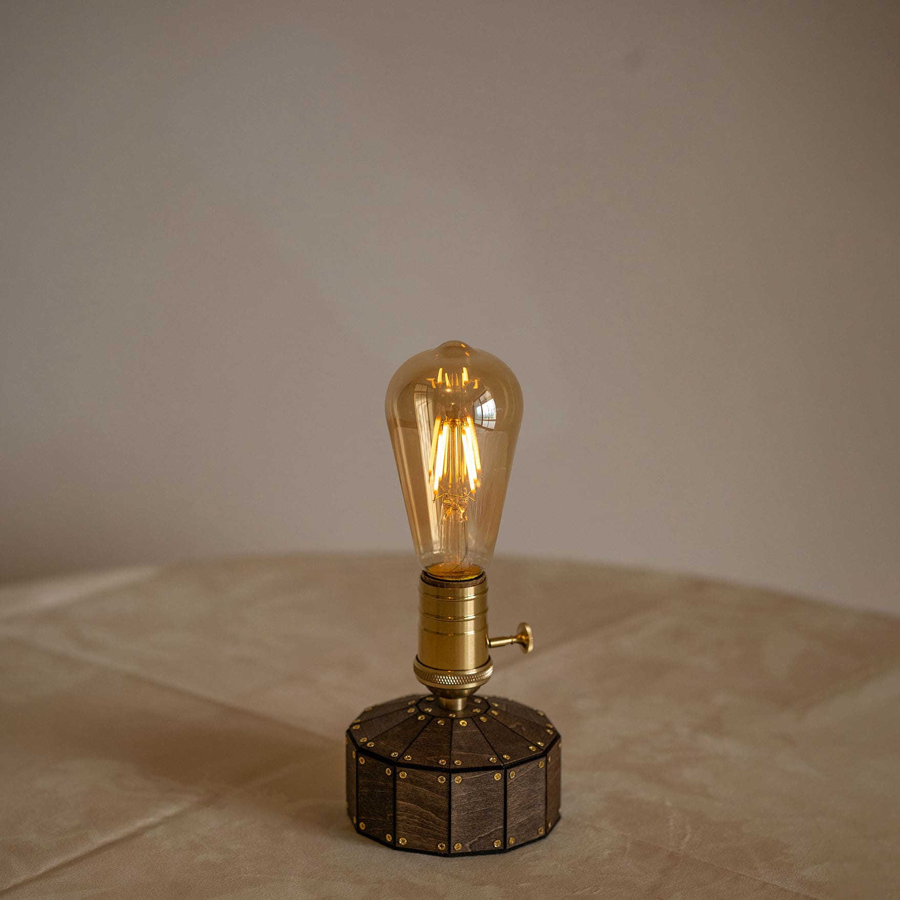 wooden restaurant table lamps cordless